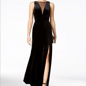 Black Velvet PROM DRESS